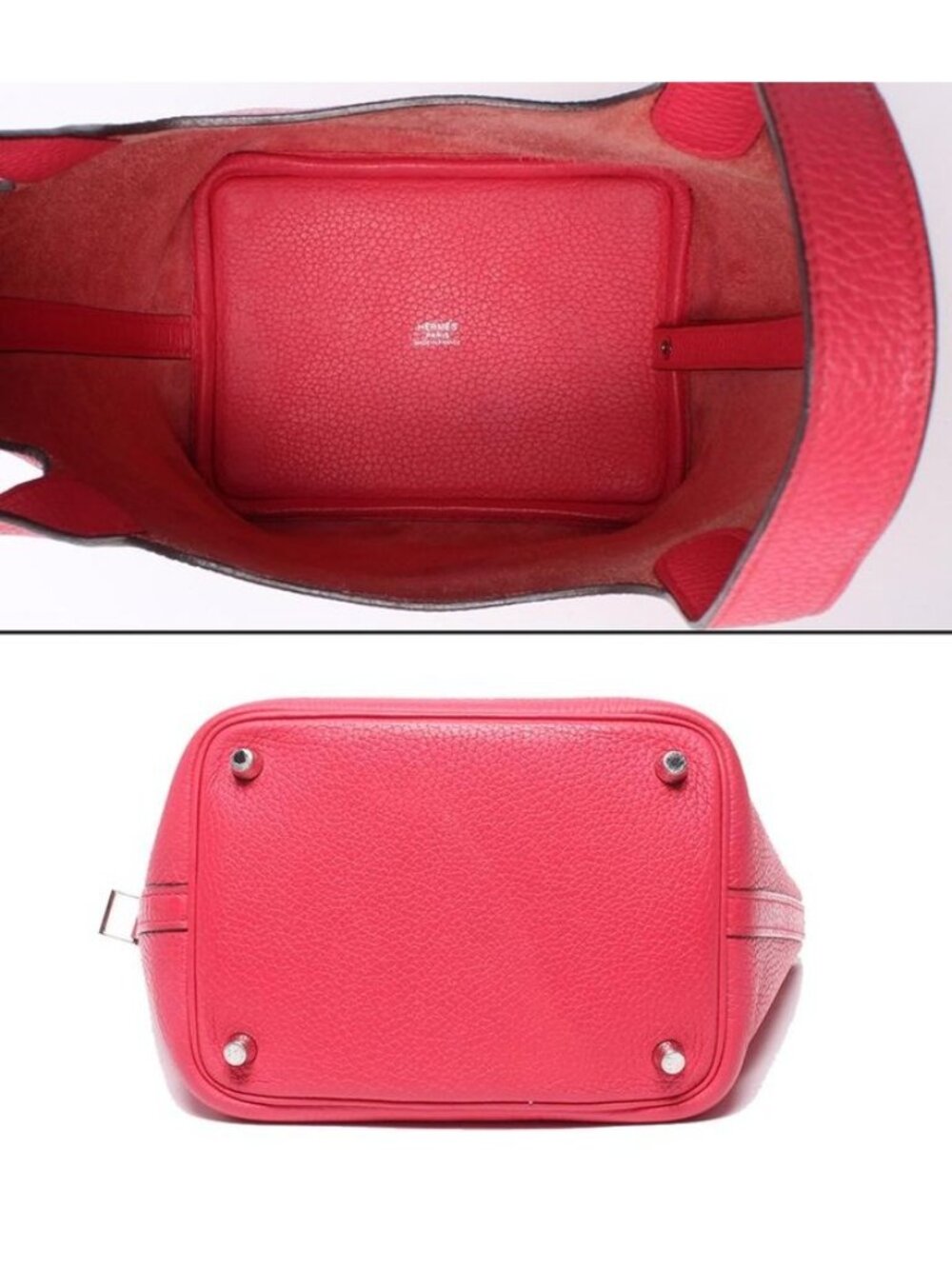 Hermes Handbag Silver Picotin Lock PM - Picture 3 of 10